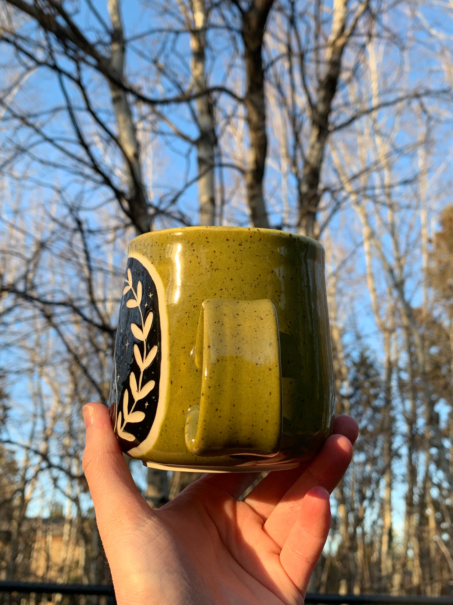 004 Green Pumpkin Mug