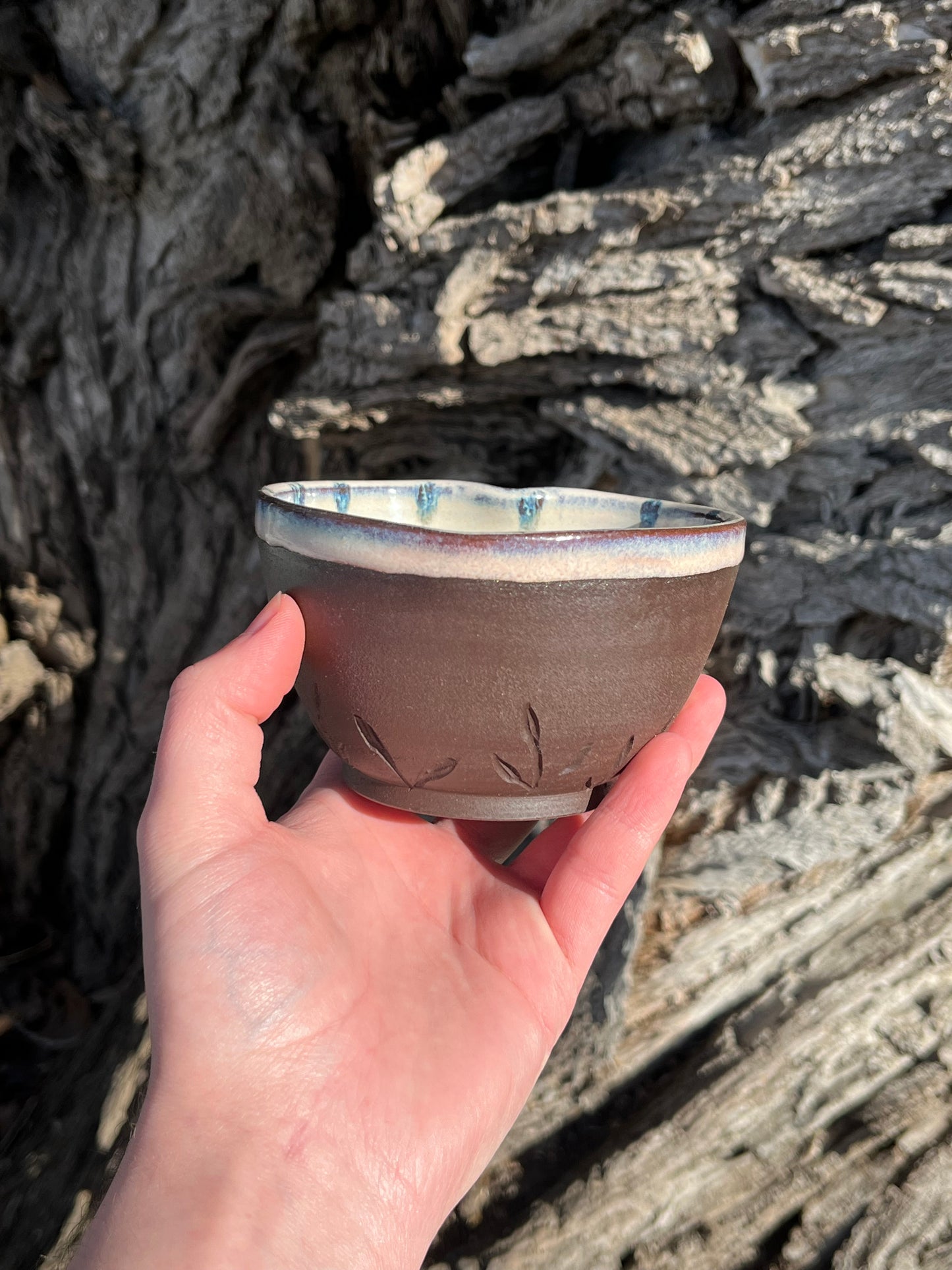 005 Blue Heart Bowl