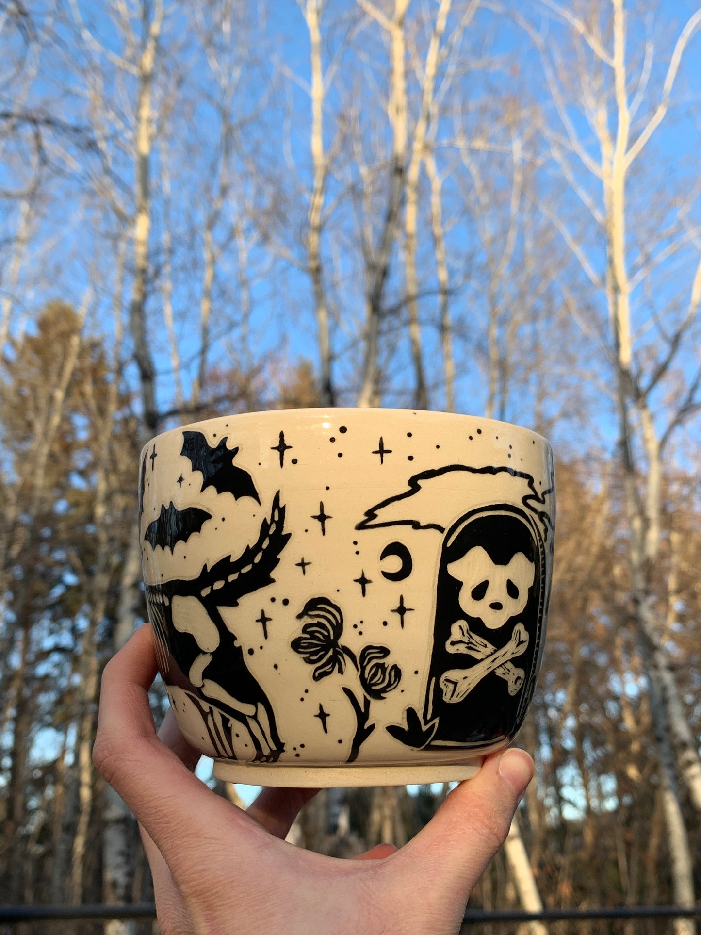 010 Halloweeny Wolf Snack Bowl