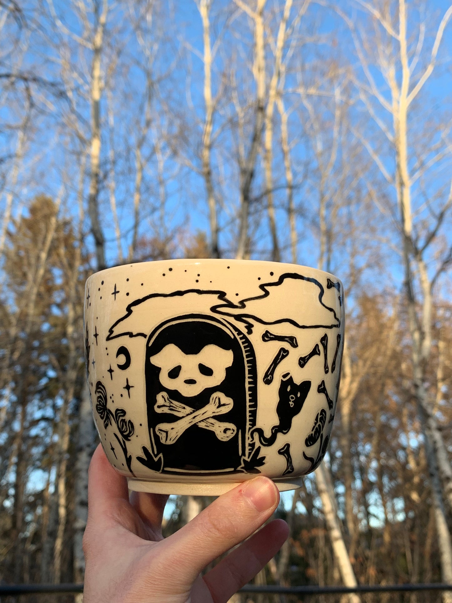 010 Halloweeny Wolf Snack Bowl