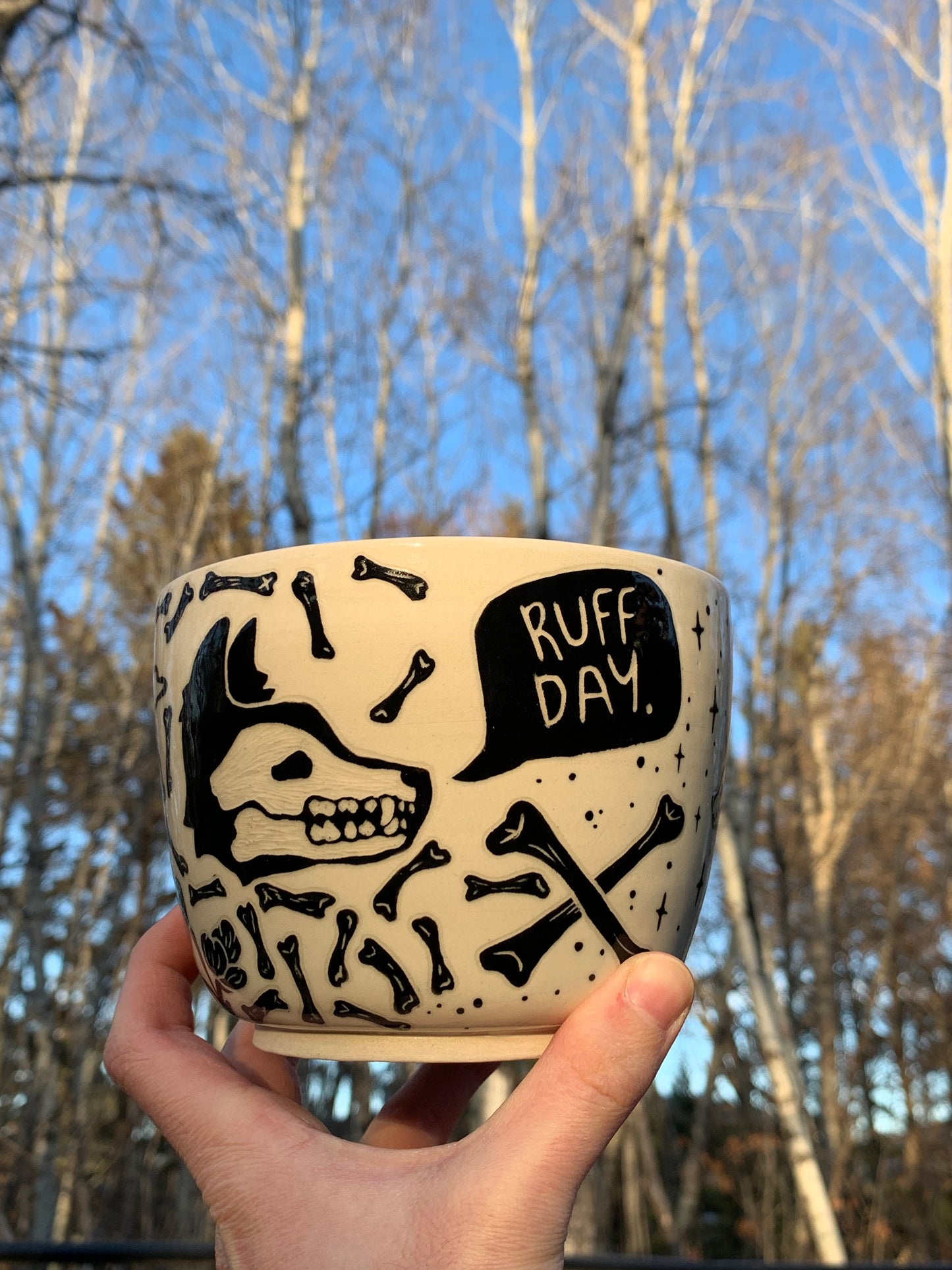 010 Halloweeny Wolf Snack Bowl