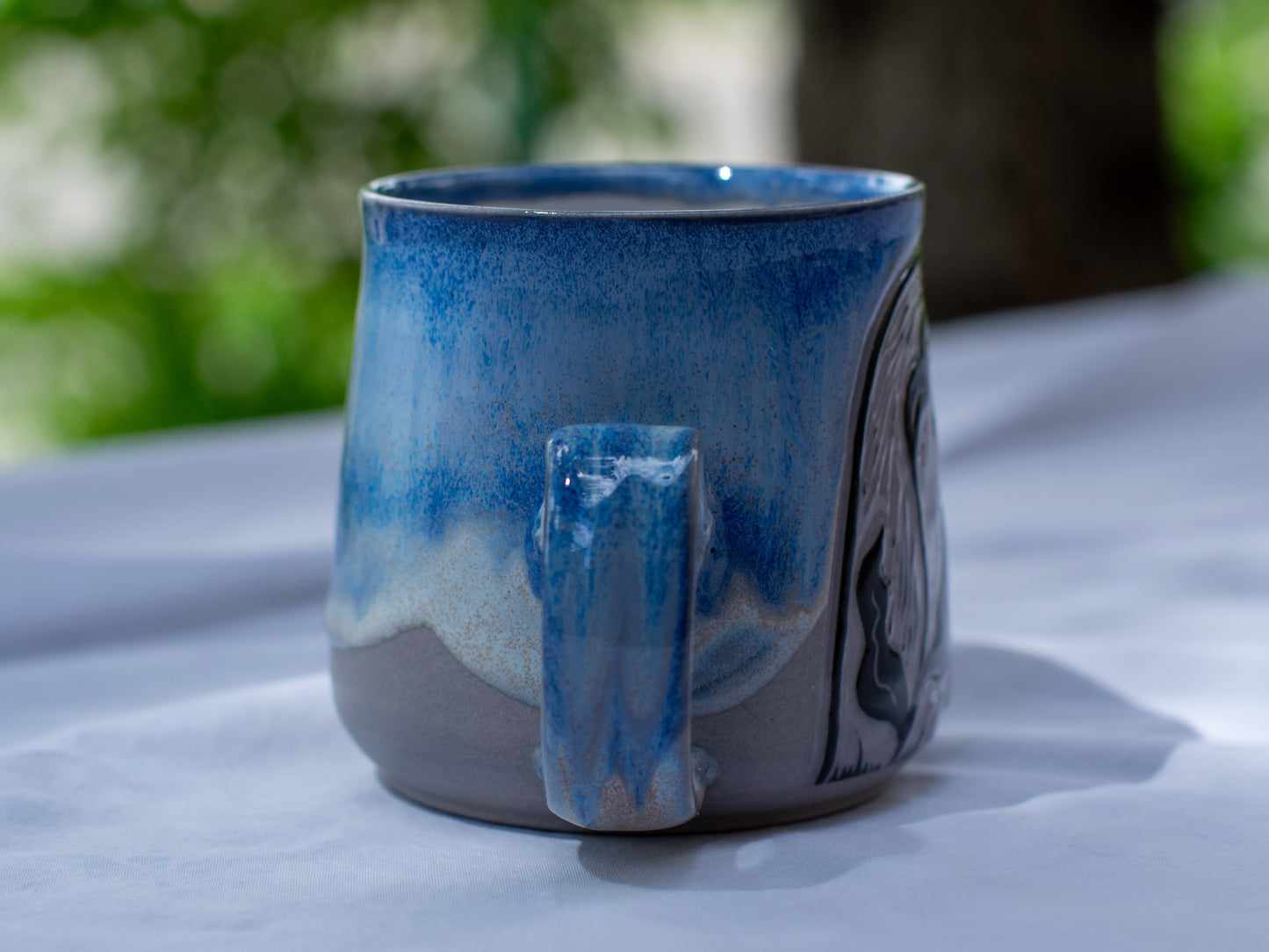042 Lavender Clay Rabbit Mug