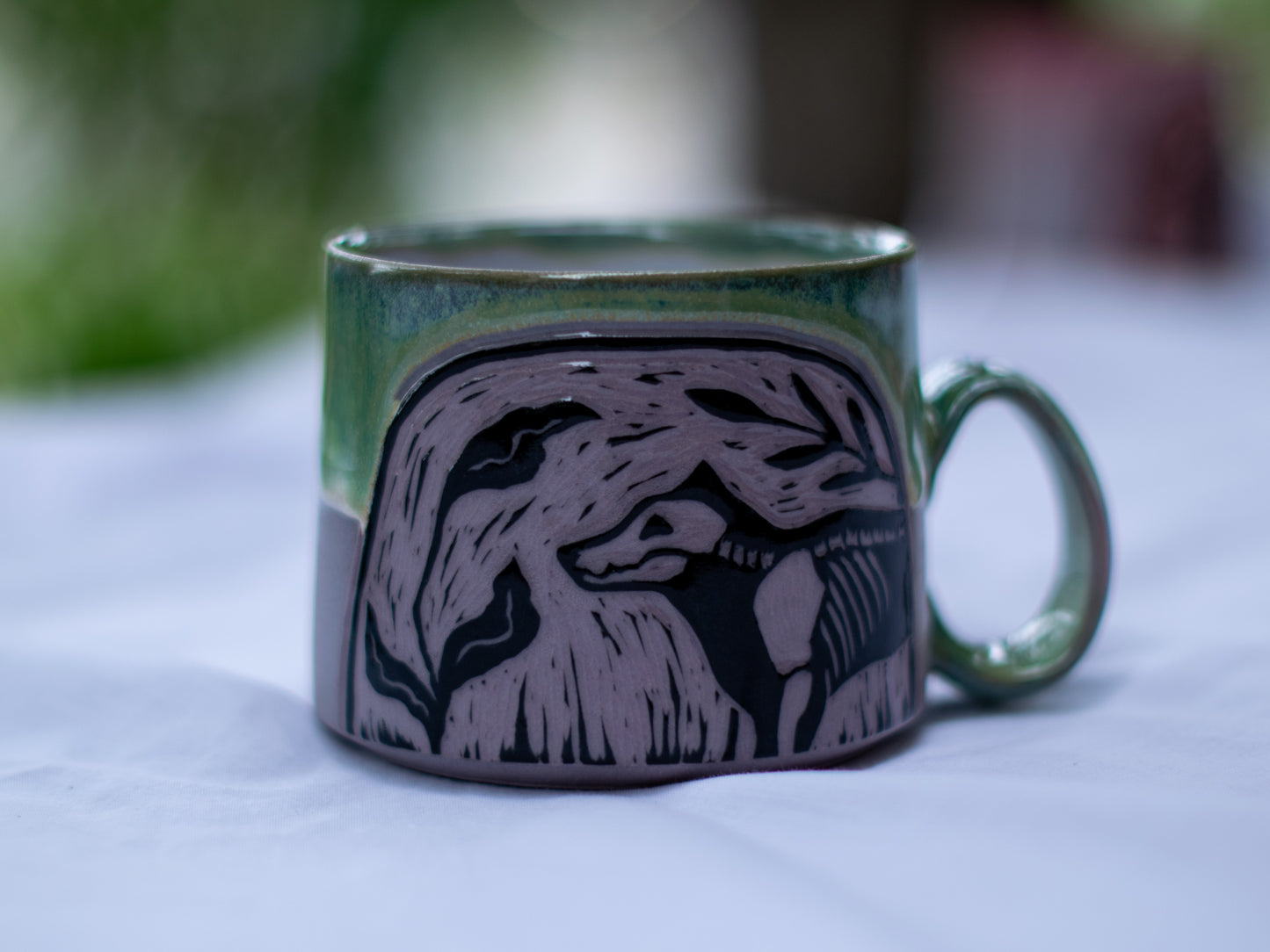041 Lilac Clay Wolf Mug
