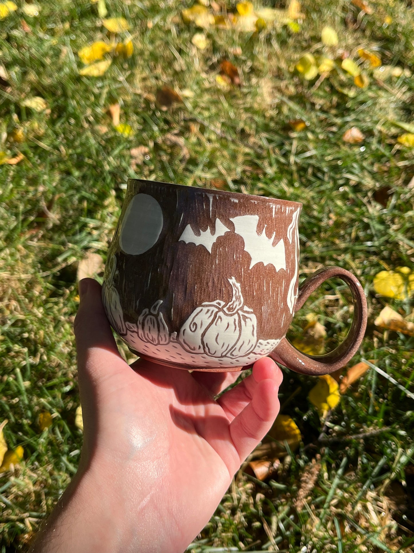 010 *SECONDS* Halloween Bat Mug