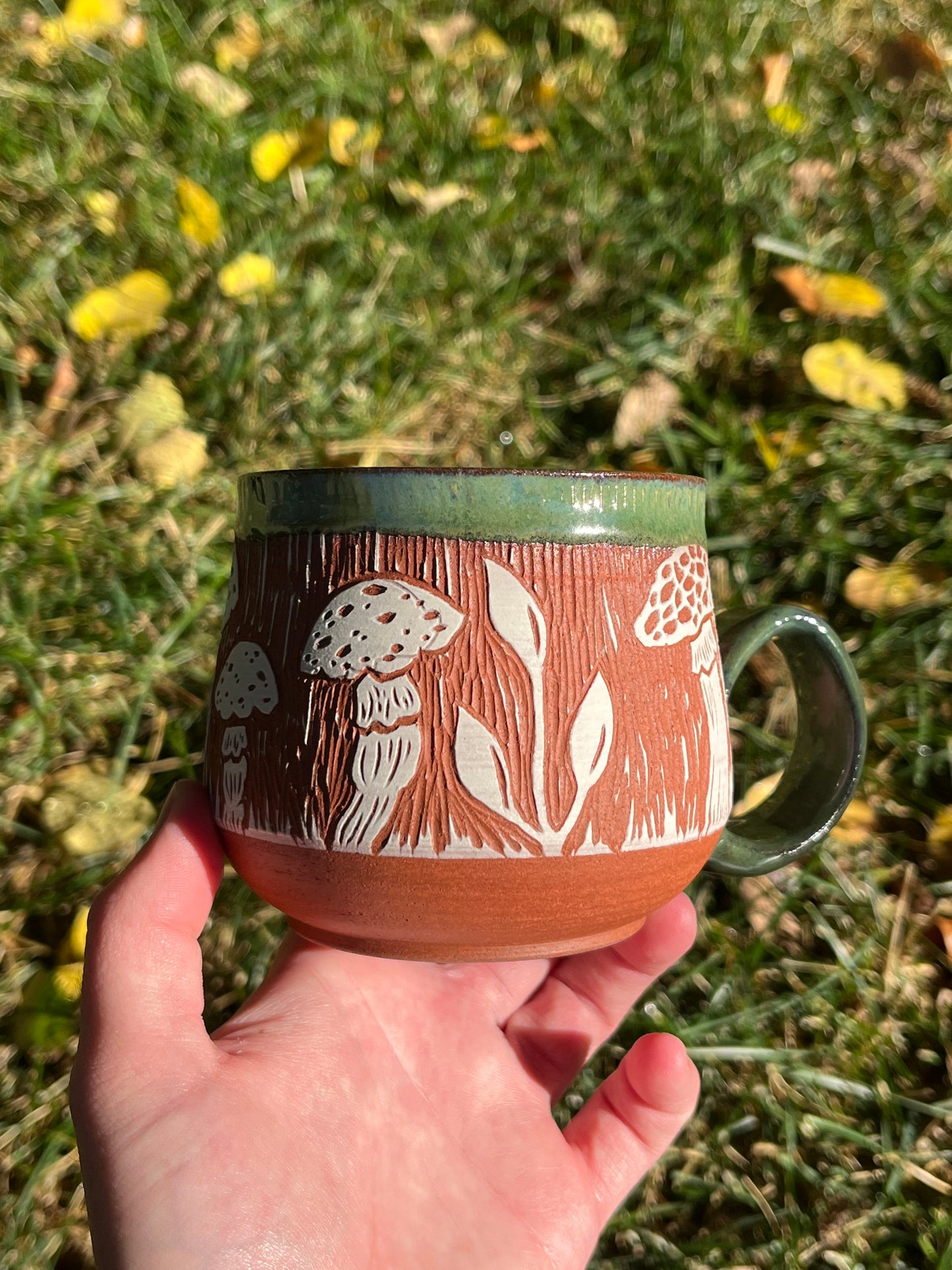 009 Mushroom Mug