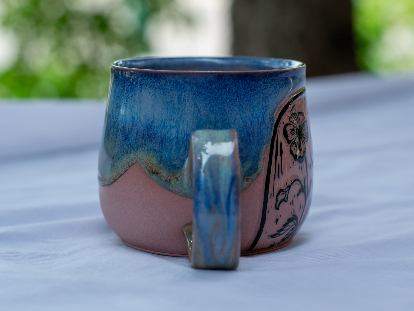 017 Pink Clay Wolf Mug