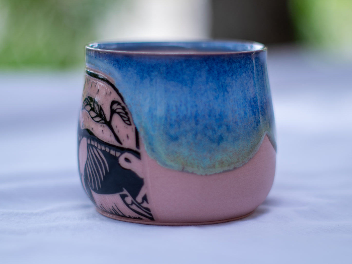 017 Pink Clay Wolf Mug